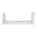 Contemporary 3 Seater Sofa With Button Tufting