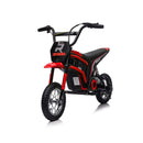 24V14ah Kids Ride On 24V Electric Toy Motocross Motorcycle Dirt Bike-XXL large,Speeds up to 14.29MPH,Dual Suspension, Hand-Operated Dual Brakes, Twist Grip Throttle, Authentic Motocross Bike Geometry