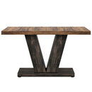 Dining Table With Pedestal Base For 4 - 6 People by HouseOfZazla