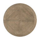 Round Dining Table Set With Upholstered Chairs