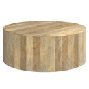 Millbury - Drum Coffee Table - Natural