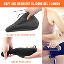 Bike Seat Cover Anti-Slip Comfortable Bicycle Padded Saddle Cover Wear Resistant Soft Gel Cushion For Narrow Bike Seats Mountain Bike Seat