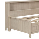 Daybed With Storage Shelves And 3 Drawers