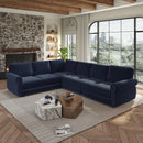 118" L-Shaped Convertible Sleeper Sofa