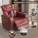 270 Degree Swivel Power Recliner With Tray Table, Phone Holder, Cup Holder, USB Port by HouseOfZazla