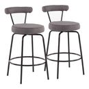 Rhonda - Contemporary Counter Stool (Set of 2) by HouseOfZazla
