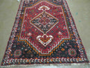 4' X 6' Antique Handmade Turkish Wool Veg Dyes Rug Organic Red Nice M10