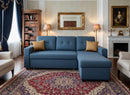 Convertible L Shaped Sectional Sleeper Sofa Bed, Saving Pull Out Couch by HouseOfZazla