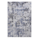 Payas - 6' X 9' Abstract Area Rug - Gray / Denim by HouseOfZazla