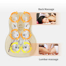 Therapeutic Shiatsu Massage Cushion With Heat Function, Polypropylene - Gray by HouseOfZazla