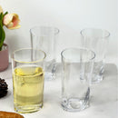 Halo - Leading Ware Oval Tritan Glasses (Set of 4) Hi Ball 15Oz Plastic Bpa Free - Clear by HouseOfZazla