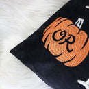 Trick or Treat Halloween Lumbar Pillow – Embroidered