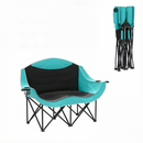 Foldable Outdoor Chair, Camping Chair, Outdoor Loveseat, Portable Hiking Chair by HouseOfZazla