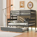 Detachable Design Bunk Bed With Ladder by Unique Piece Furniture