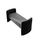 52" Bench for Bedroom End of Bed Modern Contemporary Design Ottoman Couch Long Bench Window Sitting Fireplace Bench, Teddy