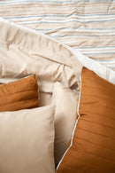 4-Piece Khaki Bamboo Twin Hypoallergenic Sheet Set