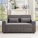 Pull-Out Sofa Bed Convertible Couch With Adjustable Backrest For Living Room by HouseOfZazla