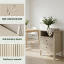 Fluted Nightstand With 2 Drawers by HouseOfZazla