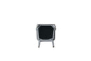 House Marchese - Arm Chair (Set of 2) - Two Tone Gray Fabric & Pearl Gray