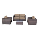 Stylish Entertainment Sectional Set, Outdoor Living by HouseOfZazla