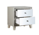 Sliverfluff - Mirrored Nightstand - Champagne by HouseOfZazla