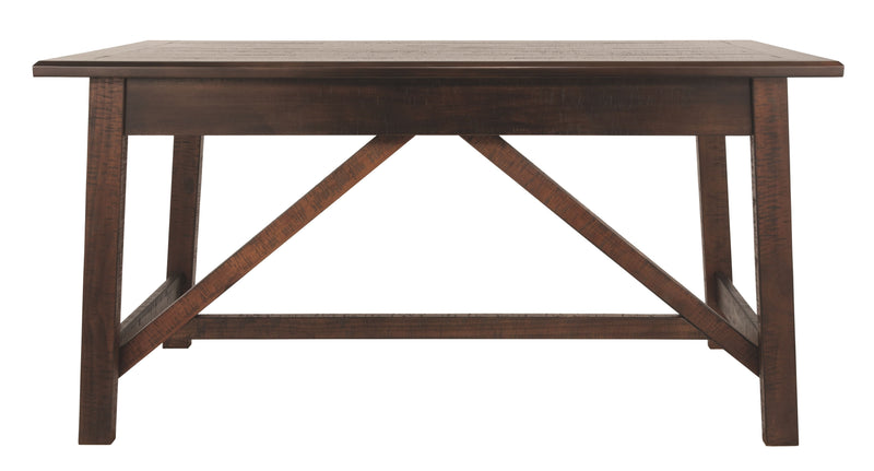 Baldridge - Home Office Large Leg Desk - Rustic Brown, photo 6 of 7