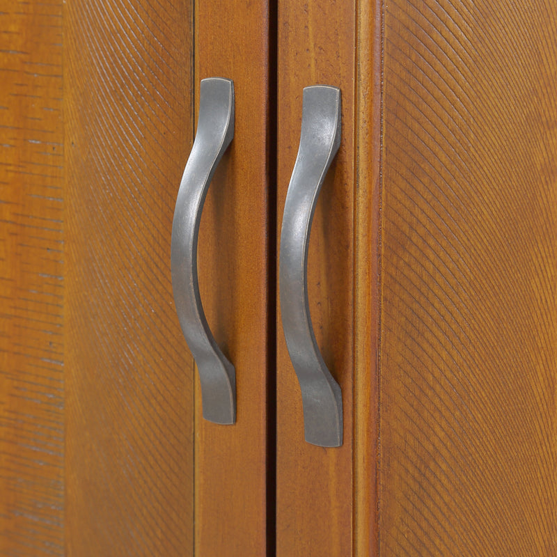 40" Console Table with Storage Shelf, Retro Entryway Table with Adjustable Storage Shelf, Sofa Couch Table for Hallway, Entry Way, Living Room, Foyer, Natural Walnut