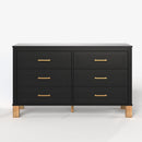 6 Drawer Double Dresser by HouseOfZazla