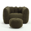 Soft Bean Bag Chair With High Resilient Foam by HouseOfZazla