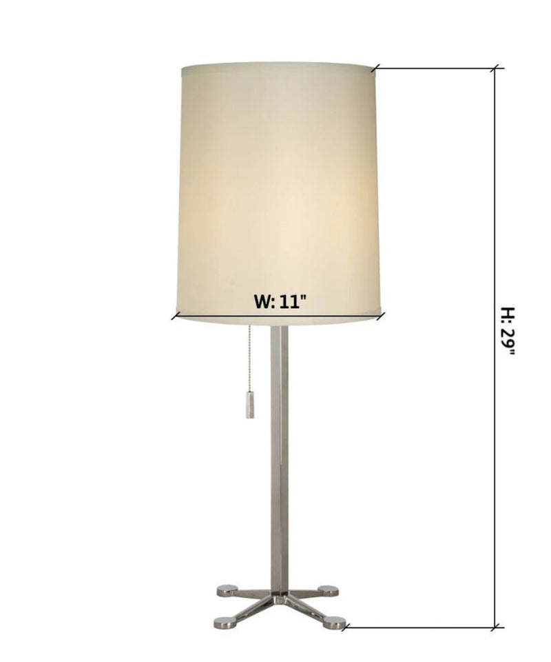 OPEN BOX Ascent 1 Light Table Lamp in Polished Chrome TT5230-26 by Trend Lighting