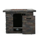 33' SQUARE MGO FIRE PIT - 40000 BTU.