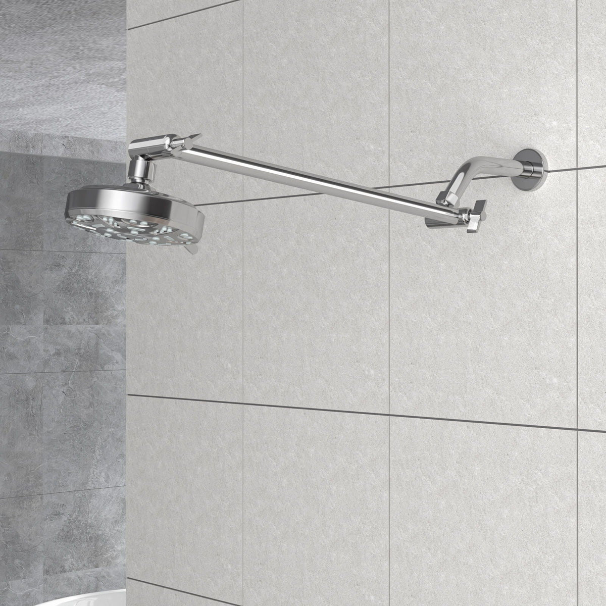 Sleek Design Stainless Steel Shower Arm Extension, photo 18 of 28