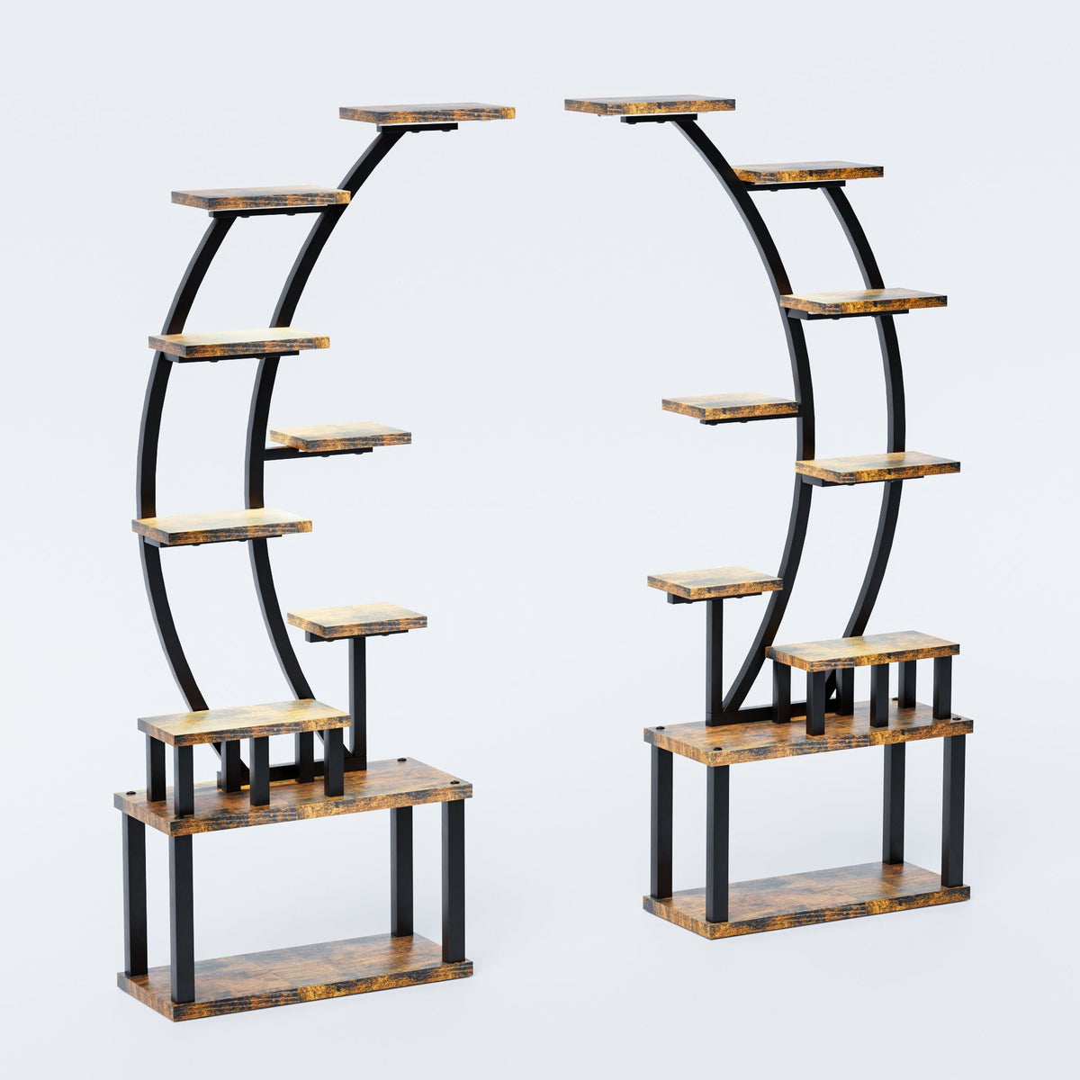 9 Tiered Indoor Plant Stand With 5 Adjustable Grow Lights, photo 17 of 29