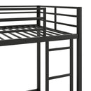 Metal Bunk Bed, Low Bunk Bed With Ladder by Unique Piece Furniture