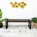 Christina - Bench - Cognac / Dark Brown / Tan by HouseOfZazla