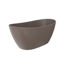 61 Inch Freestanding Solid Surface Soaking Bathtub