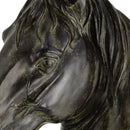 13x5.7x15.8 Equine Sculpture On Base by HouseOfZazla