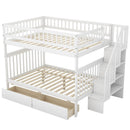 Bunk Bed With Staircase by Unique Piece Furniture