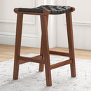 James - Mid-Century Modern Genuine Counter Stool by HouseOfZazla