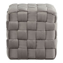 Square Braided Ottoman - by HouseOfZazla