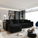 Modern Comfy Upholstered Sofa Cloud Couch & Deep Seat Couches by HouseOfZazla