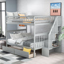 Bunk Bed With Staircase by HouseOfZazla