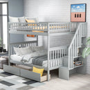 Bunk Bed With Staircase by Unique Piece Furniture