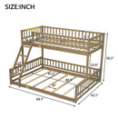 Bunk Bed With Ladder And Guardrails