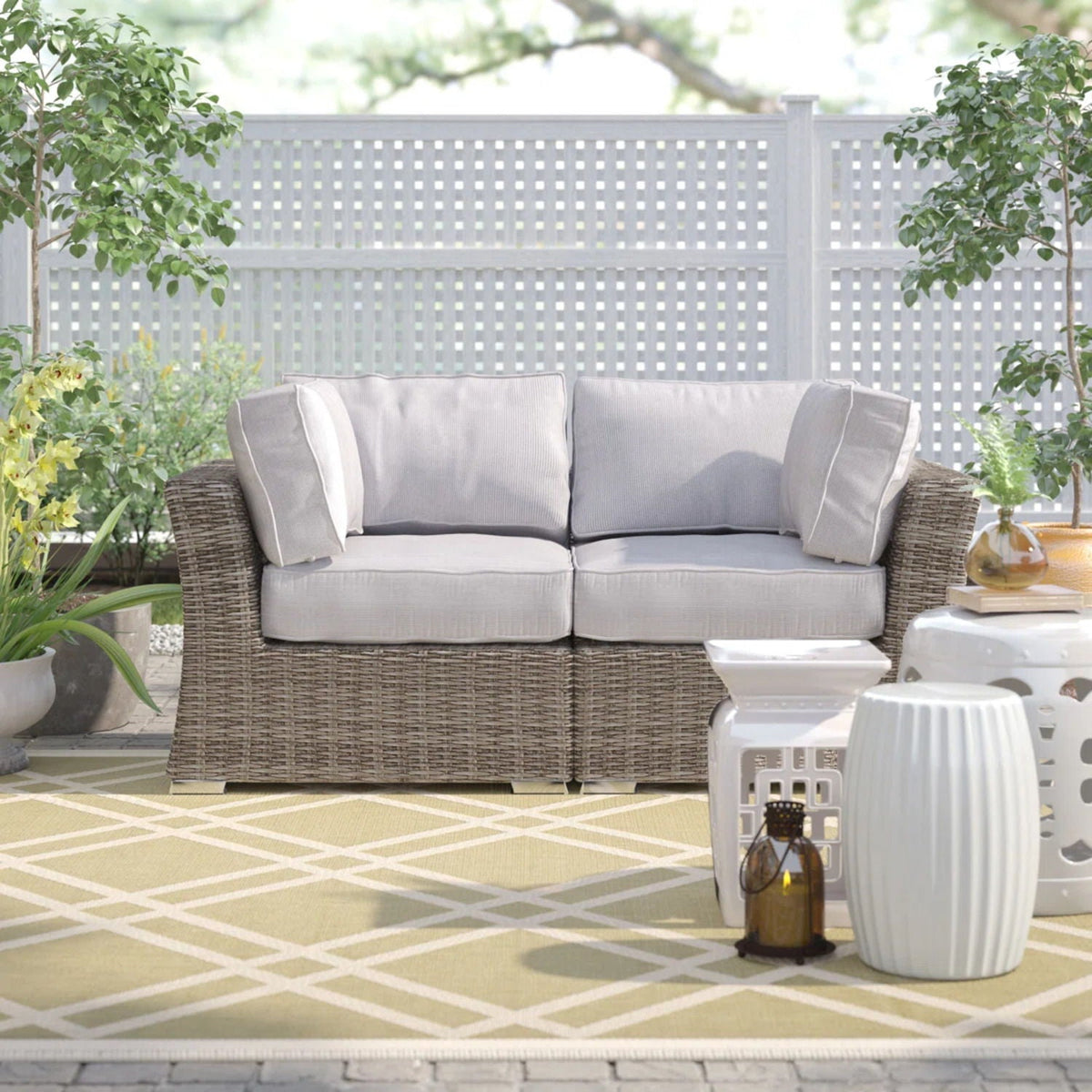 Loveseat With Cushions, photo 8 of 13