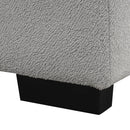 82.6" L-shaped Sectional Pull Out Sofa Bed Sleeper Sofa with Two USB Ports, Two Power Sockets and a Movable Storage Ottoman, Gray