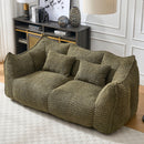 Comfortable Dual Beanbag Chair With High Resilience Foam Core For 2 People by HouseOfZazla