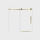 Frameless Shower Door, Smooth Sliding Tracks by HouseOfZazla