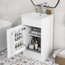 Bathroom Vanity With Sink, Cabinet With Adjustable Shelf by HouseOfZazla