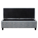 Indoor Jacquard Storage Ottoman Bench by HouseOfZazla